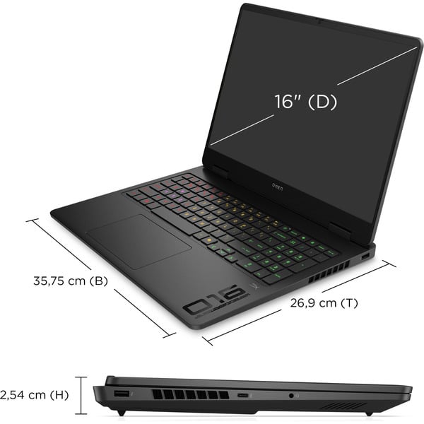 OMEN 16-ap0091ng, Gaming-Notebook - vue 10