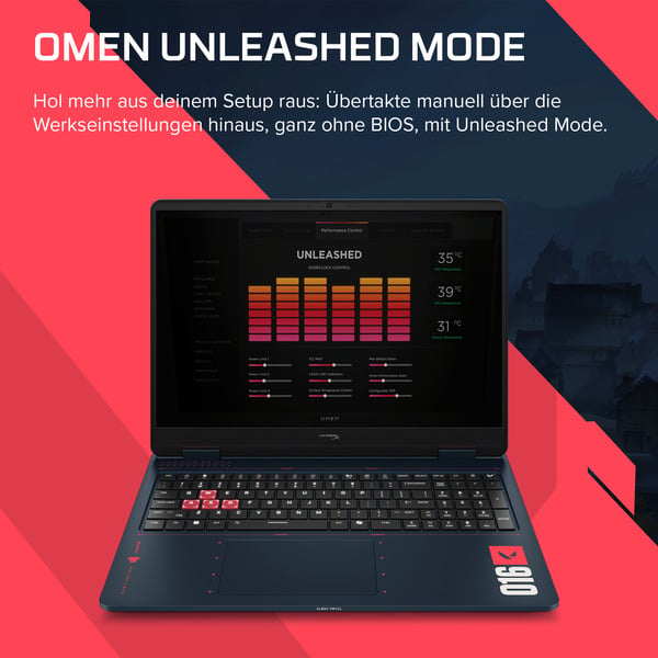 OMEN Omen 16-ap1099ng, Gaming-Notebook - vue 13