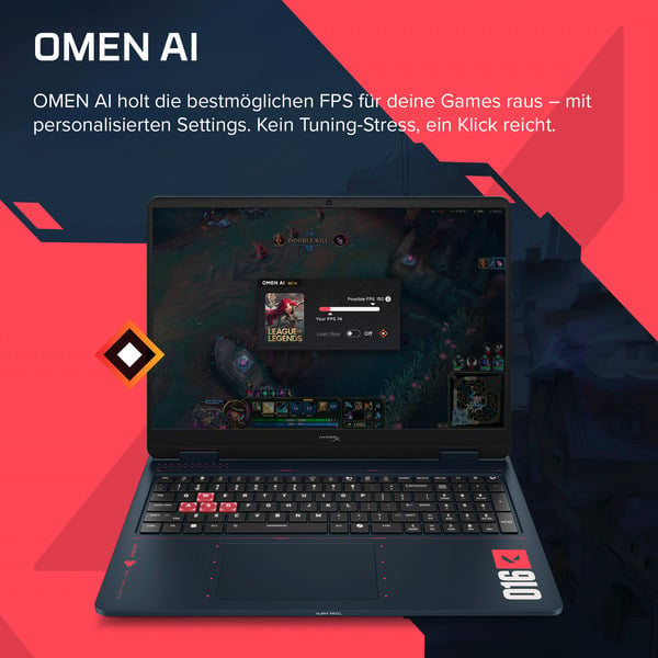 OMEN Omen 16-ap1099ng, Gaming-Notebook - vue 14