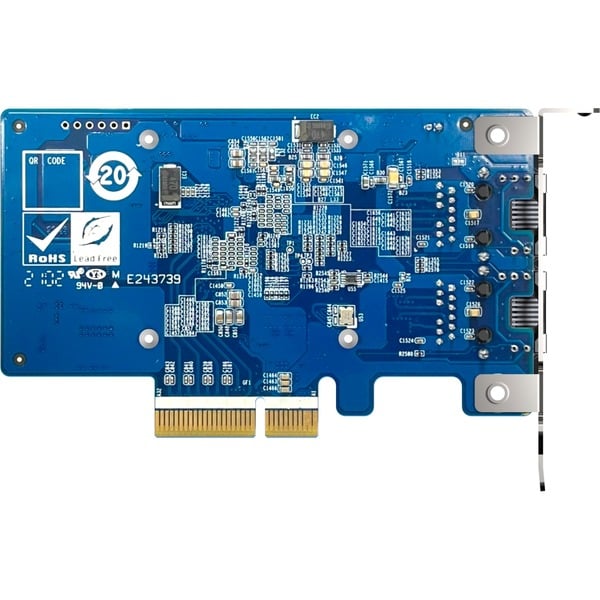 QNAP QXG-10G2T-X710, adaptateur réseau - QNAP - vue 4