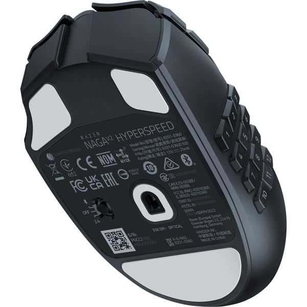 Razer Naga V2 HyperSpeed, souris gaming - vue 8