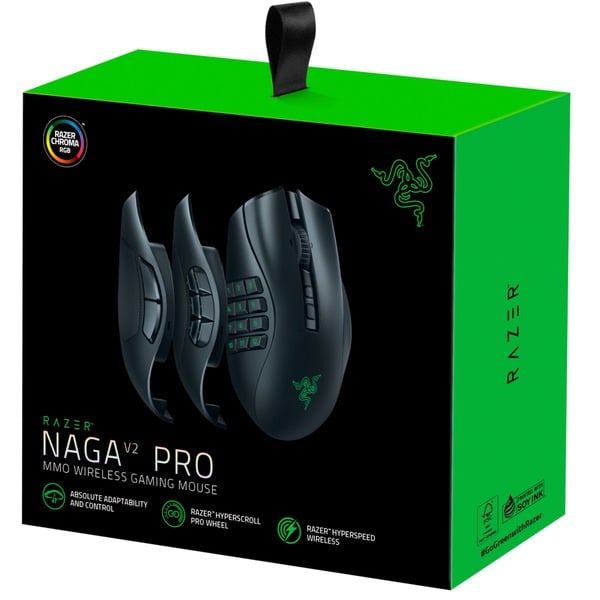 Razer Naga V2 Pro, souris gaming - vue 14