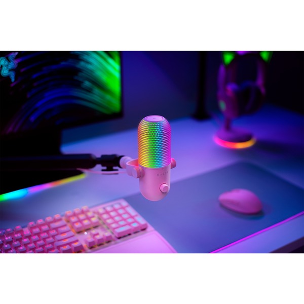 Razer Seiren V3 Chroma Quartz, microphone - Razer - vue 8