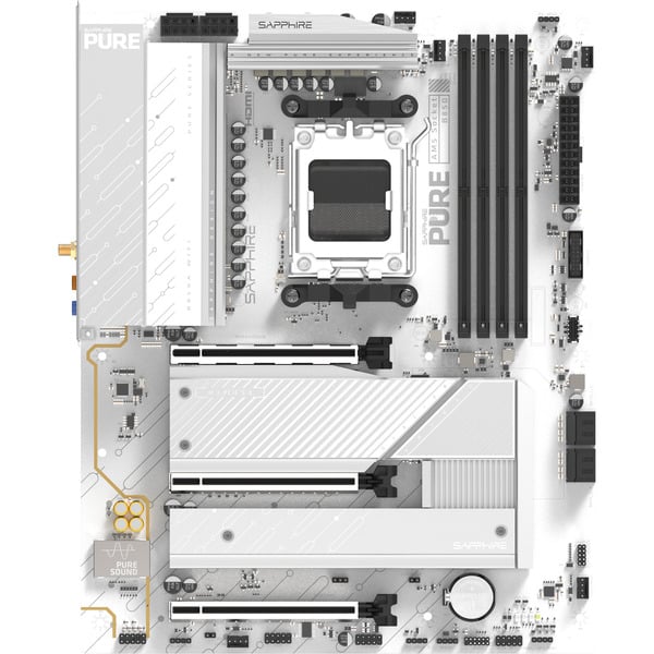 SAPPHIRE PURE B850A WIFI 7, carte mère - SAPPHIRE - vue 3