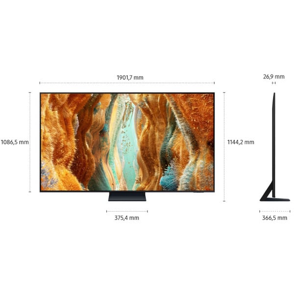 Samsung 85" Neo QLED QN72F (GQ85QN72FATXZG), QLED-Fernseher - Samsung - vue 3