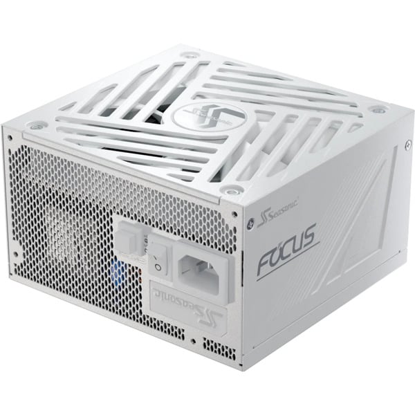 Seasonic FOCUS GX-1000 1000W ATX3.1 White Edition, alimentation PC - Seasonic - vue 6