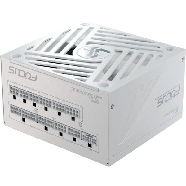 Seasonic FOCUS GX-850-V4 850W ATX3.1 White Edition, alimentation PC - Seasonic - vue 2