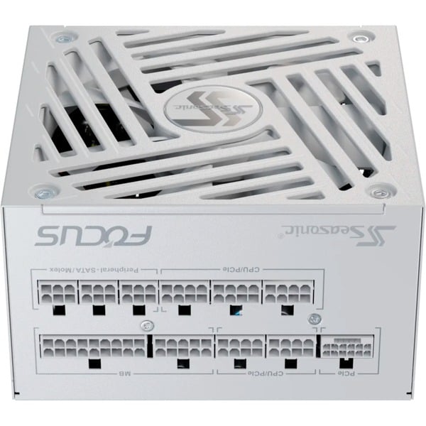 Seasonic FOCUS GX-850-V4 850W ATX3.1 White Edition, alimentation PC - Seasonic - vue 5