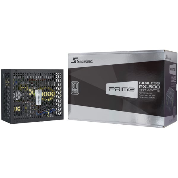 Seasonic PRIME Fanless PX-500 500W, alimentation PC - Seasonic - vue 6