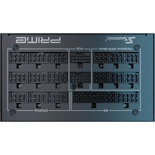 Seasonic PRIME TX-1600, alimentation PC - Seasonic - vue 4