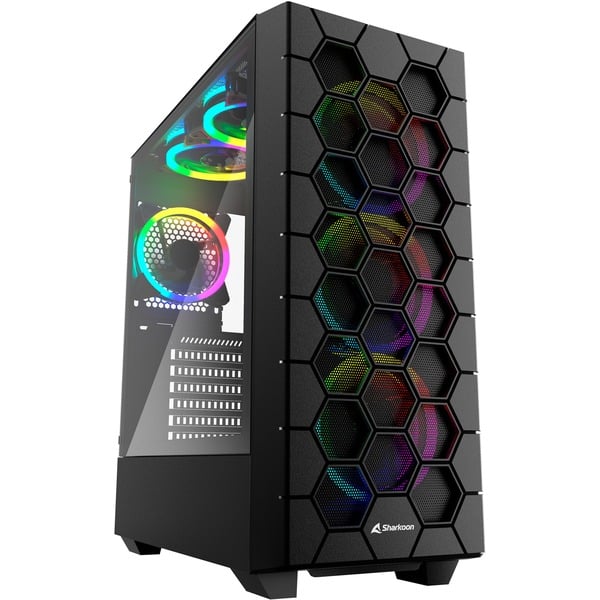 Sharkoon RGB HEX, Tower-Gehäuse - Sharkoon