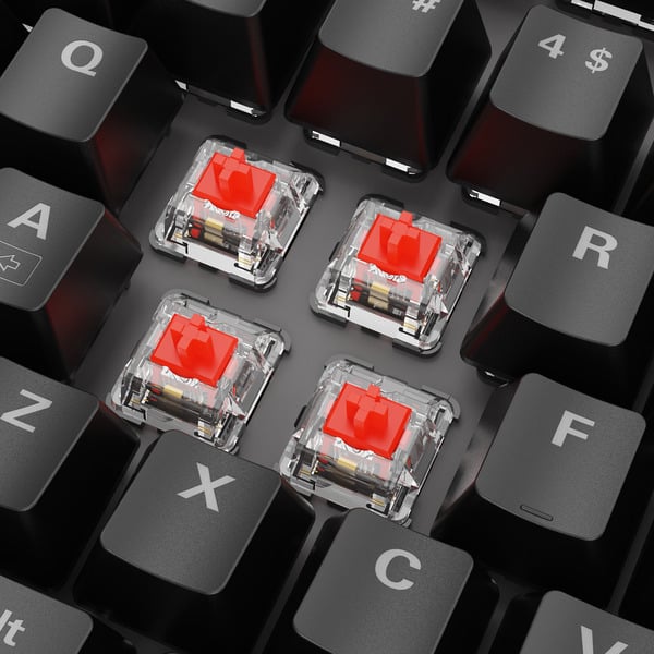 Sharkoon SKILLER SGK20, clavier gaming - vue 3