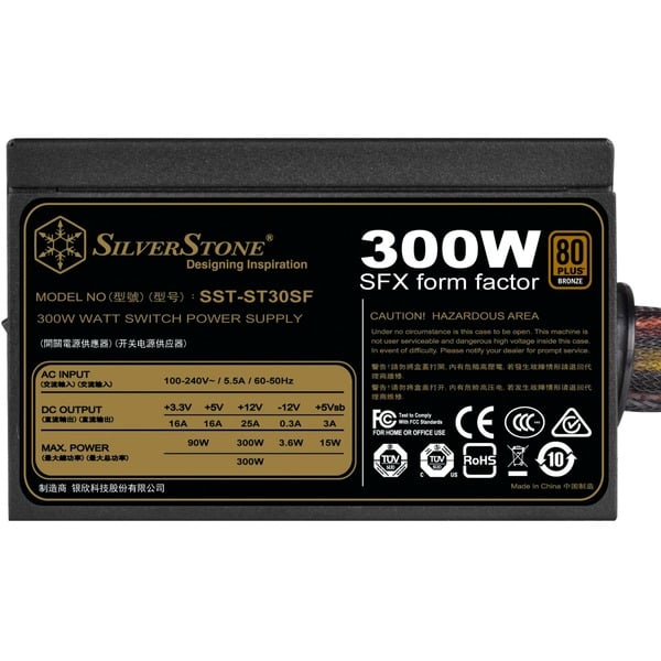 SilverStone SST-ST30SF V2.0, alimentation PC - SilverStone - vue 3