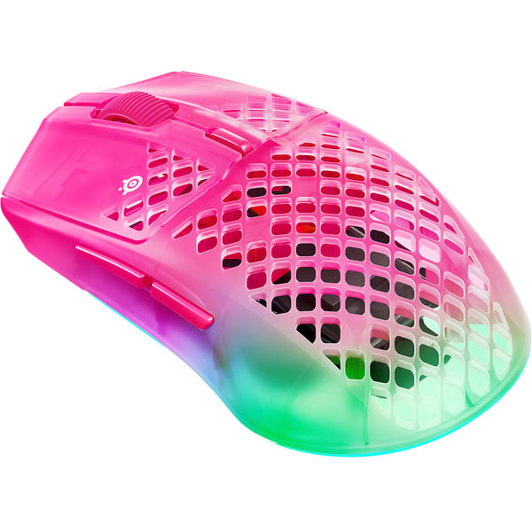 SteelSeries Aerox 3 Wireless Gen 2 MagentaHaze, souris gaming