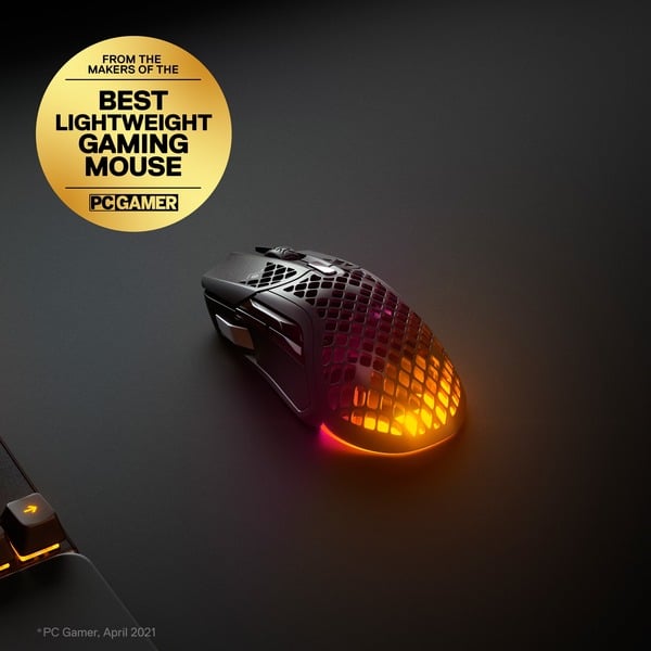 SteelSeries Aerox 5 Wireless, souris gaming - vue 2