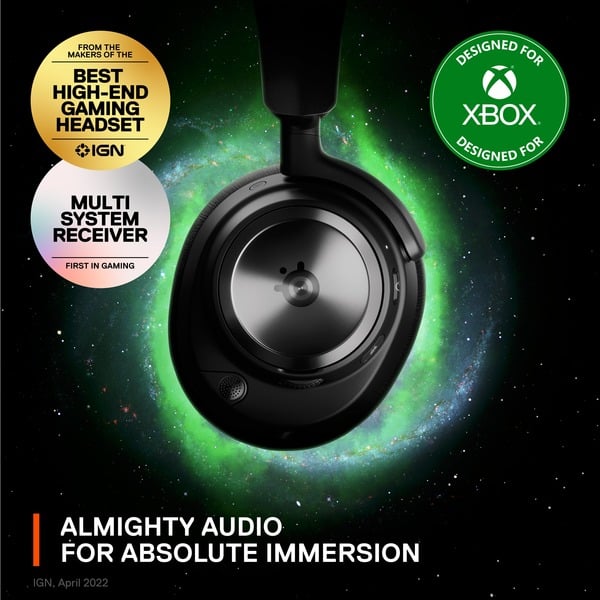SteelSeries Arctis Nova Pro Wireless X, casque gaming - vue 2