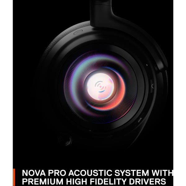SteelSeries Arctis Nova Pro Wireless X, casque gaming - vue 3