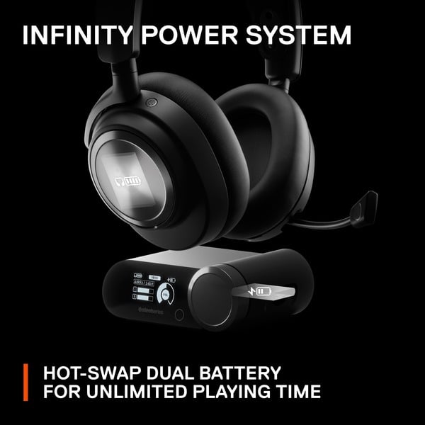 SteelSeries Arctis Nova Pro Wireless X, casque gaming - vue 6