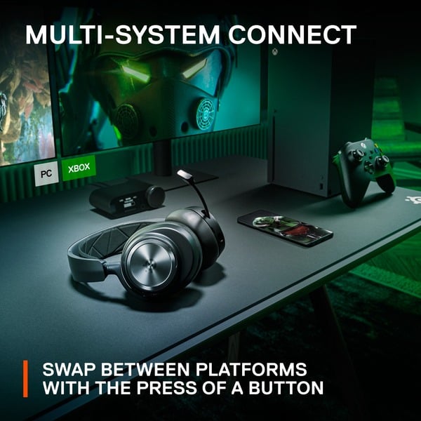 SteelSeries Arctis Nova Pro Wireless X, casque gaming - vue 8