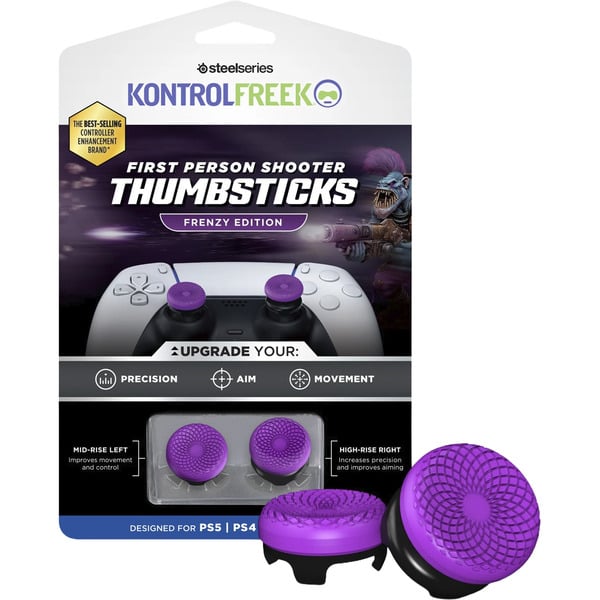 SteelSeries KontrolFreek FPS Performance Thumbsticks - Frenzy Edition, Analog-Stick