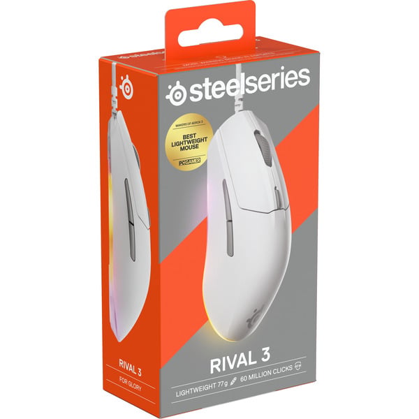 SteelSeries Rival 3 Gen 2, souris gaming - vue 6