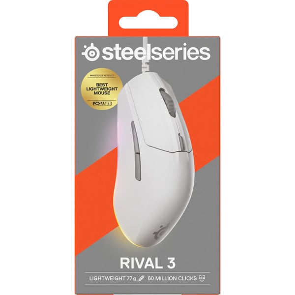 SteelSeries Rival 3 Gen 2, souris gaming - vue 8