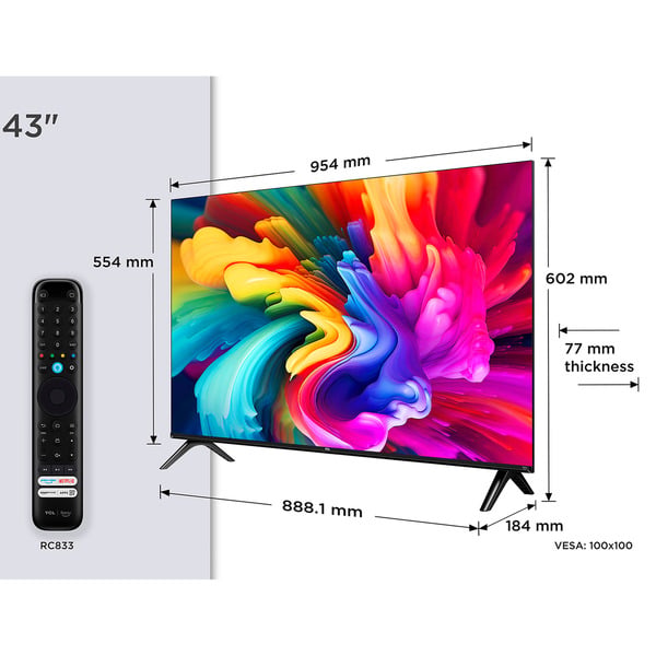 TCL 43SF560, QLED-Fernseher - TCL - vue 2