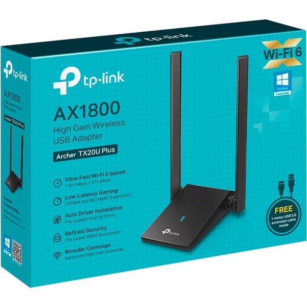 TP-Link Archer TX20U Plus, adaptateur Wi-Fi - TP-Link - vue 4