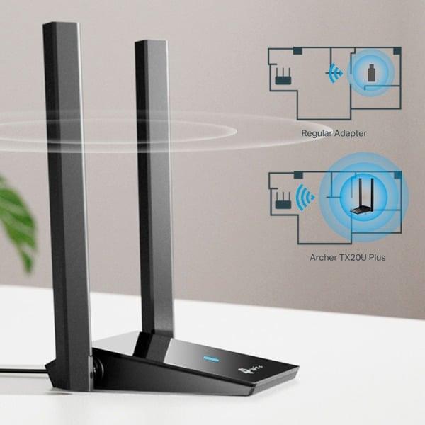 TP-Link Archer TX20U Plus, adaptateur Wi-Fi - TP-Link - vue 5