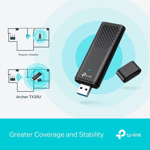 TP-Link Archer TX20U, adaptateur Wi-Fi - TP-Link - vue 5