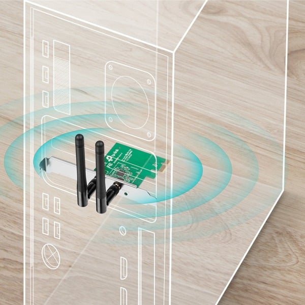 TP-Link TL-WN881ND, adaptateur Wi-Fi - TP-Link - vue 3