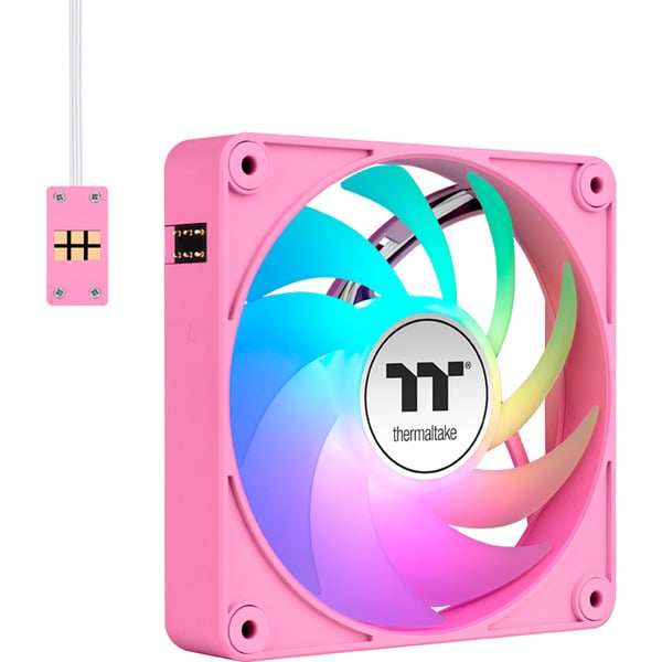 Thermaltake CT120 EX ARGB Sync PC Cooling Fan Pink, Gehäuselüfter - Thermaltake - vue 2