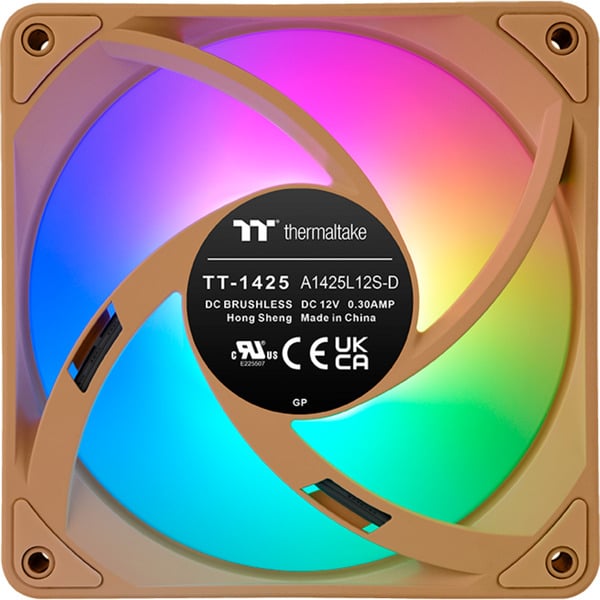 Thermaltake CT140 EX ARGB Sync PC Cooling Fan Gravel Sand, Gehäuselüfter - Thermaltake - vue 5
