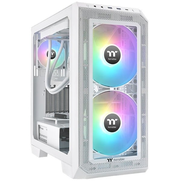 Thermaltake CT200 ARGB Sync PC Cooling Fan White (Single Pack), Gehäuselüfter - Thermaltake - vue 6