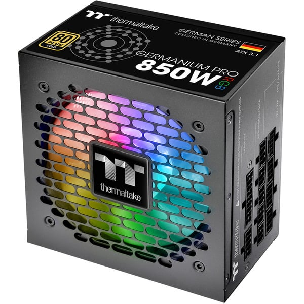Thermaltake Germanium Pro RGB 850W, alimentation PC - Thermaltake - vue 9
