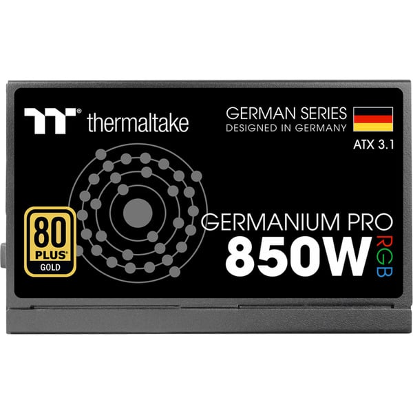 Thermaltake Germanium Pro RGB 850W, alimentation PC - Thermaltake - vue 10