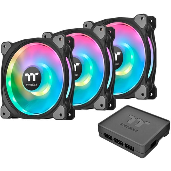 Thermaltake Riing Duo 12 RGB Radiator Fan 3 Pack, Gehäuselüfter - Thermaltake
