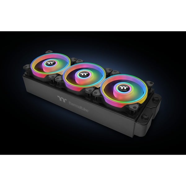 Thermaltake Riing Quad 12 RGB Radiator Fan TT Premium Edition Single Fan Pack, Gehäuselüfter - Thermaltake - vue 12
