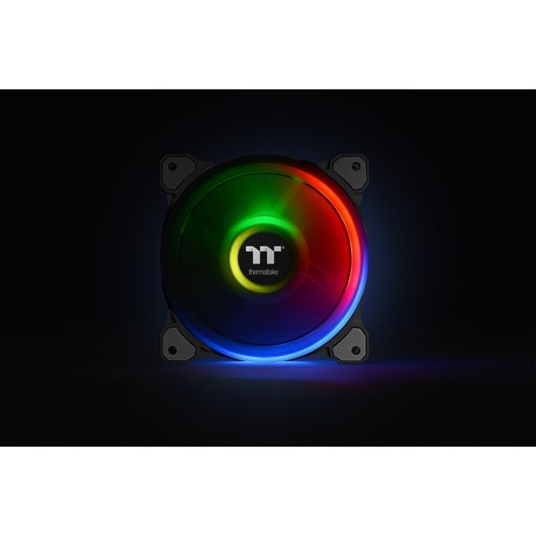Thermaltake Riing Quad 12 RGB Radiator Fan TT Premium Edition Single Fan Pack, Gehäuselüfter - Thermaltake - vue 7