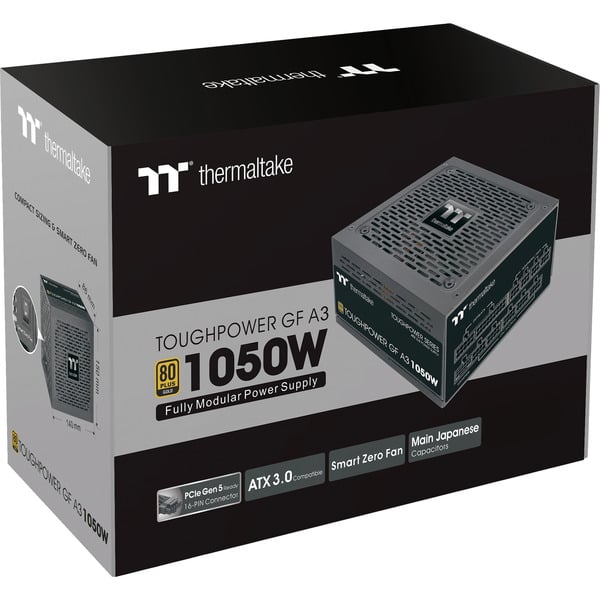 Thermaltake TOUGHPOWER GF A3 Gold 1050W - TT Premium Edition, alimentation PC - Thermaltake - vue 12