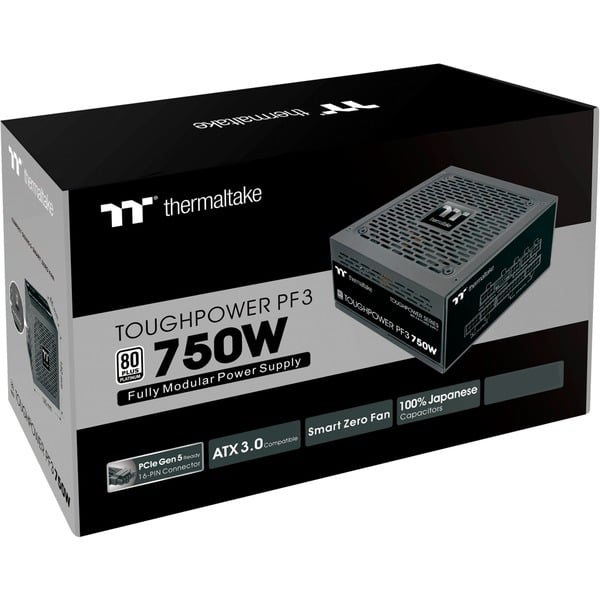 Thermaltake Toughpower PF3 750W, alimentation PC - Thermaltake - vue 9