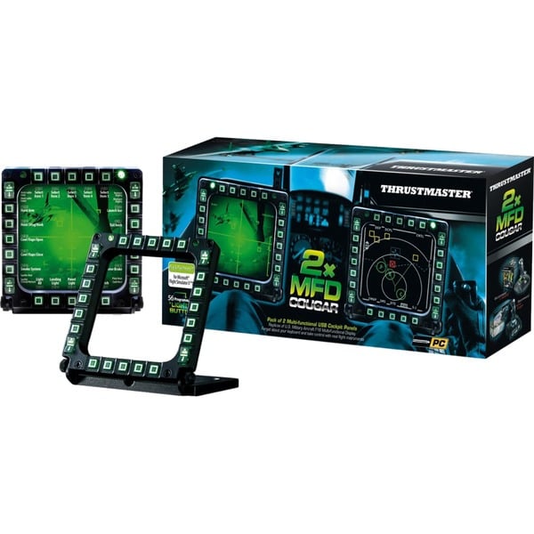 Thrustmaster MFD Cougar Pack, Instrumentenpanel - Thrustmaster - vue 2