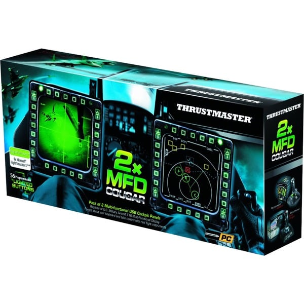 Thrustmaster MFD Cougar Pack, Instrumentenpanel - Thrustmaster - vue 3