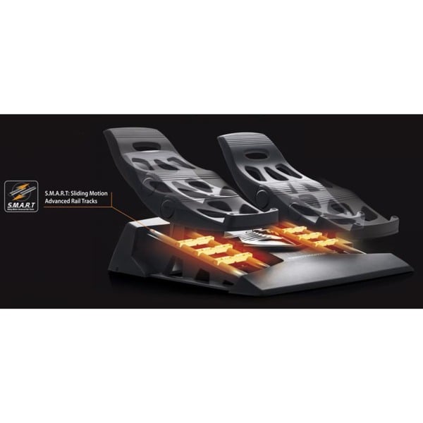 Thrustmaster Pedalset TFRP (Rudder Pedals), Pedale - Thrustmaster - vue 4