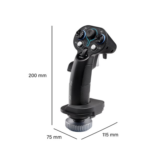 Thrustmaster Sol-R 3 AVA Add-On Grip, Joystick - Thrustmaster - vue 4