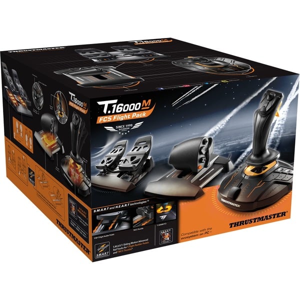Thrustmaster T.16000M FCS Flight Pack, Hotas - Thrustmaster - vue 3