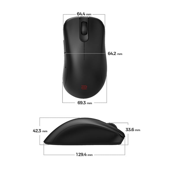 Zowie EC1-DW, souris gaming - vue 7