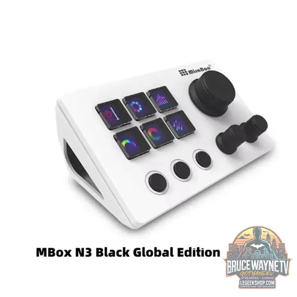 🎮 Clavier Macro Visuel Mirabox N3 – Streamdeck Personnalisable pour PC - Legeekshop