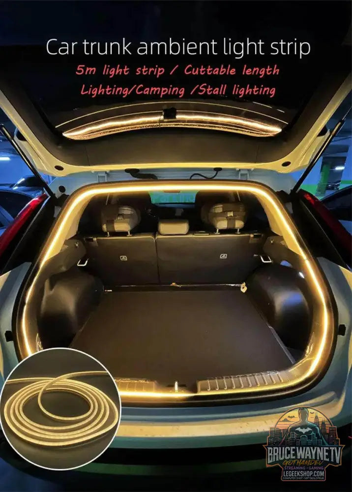 💡 BLALION – Bande LED Ambiante Frunk pour Tesla Modèle 3 Y S X (5M) - Legeekshop