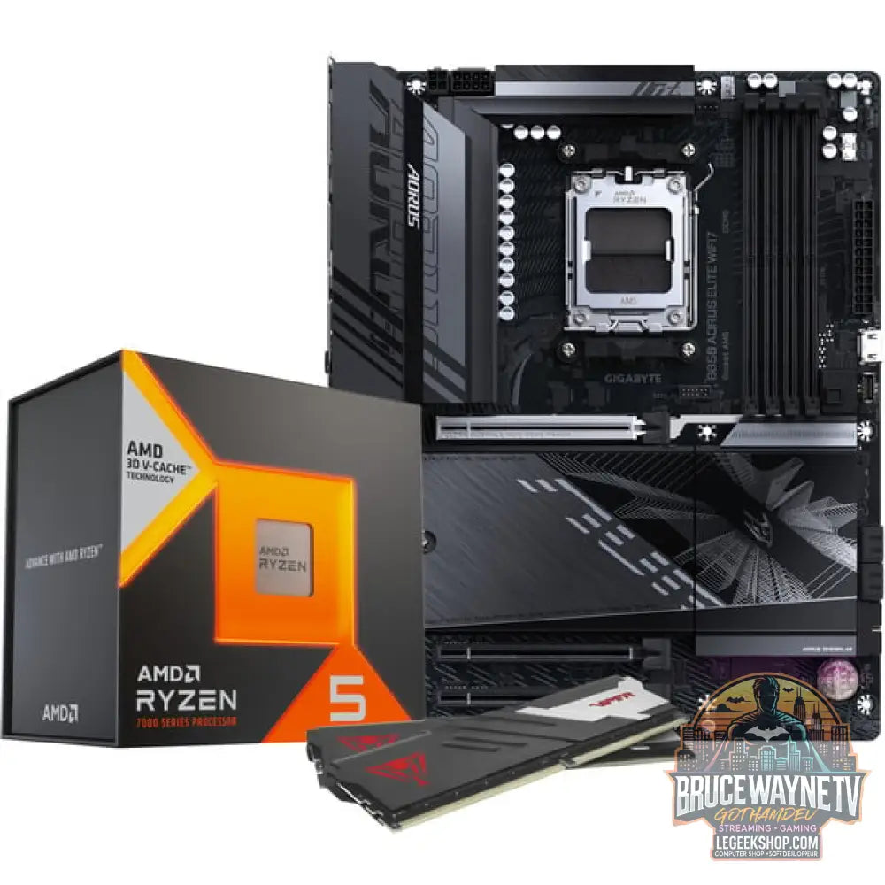 AMD Upgrade Ryzen™ 5 7500X3D + B850 AORUS ELITE WiFi7 + 32GB 6000-30, kit upgrade PC - ALTERNATE